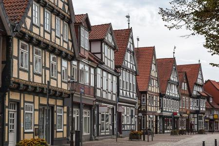 Wer hätte gedacht, dass ausgerechnet die Altstadt Celles einen Europa-Rekord hält? Rund 480 Fachwerkhäuser hängen hier zusam...