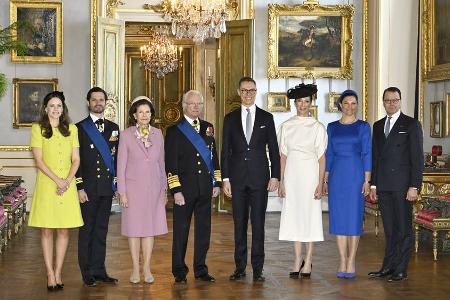 Staatsbesuch in Schweden: Was ist mit Königin Silvias Auge passiert?