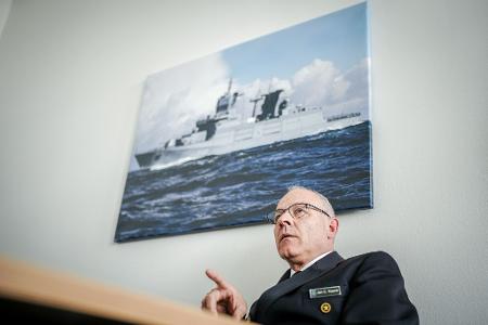 Marine-Inspekteur: Weitere Fregatten "absolut erforderlich"