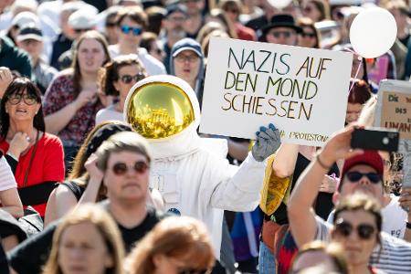 Demonstrationen für AfD-Verbot in vielen Städten Demonstrationen für AfD-Verbot in vielen Städten