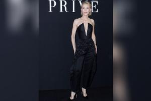 Extrem tiefer Ausschnitt: Cate Blanchett präsentiert Glamour-Jumpsuit