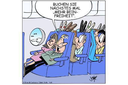 Cartoons zu trendigen Themen