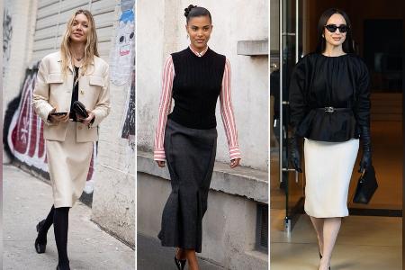 Cool Girls tragen im Herbst Pencil Skirts: Der Bleistiftrock im Trend Cool Girls tragen im Herbst Pencil Skirts: Der Bleistiftrock im Trend