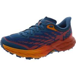 HOKA ONE ONE Damen Speedgoat 5 Running shoes, BLUE CORAL/CAMELLIA, 40 EU von HOKA ONE ONE