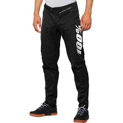 100% Unisex R-core Pants Black-28 Hose, schwarz (schwarz), 28 von 100%