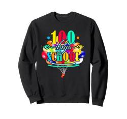 100 Days of School Shirt Luftballons 100th Day of School Kids Sweatshirt von 100th Day of School 100 Days of School Tees