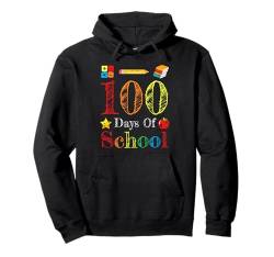 100 Days Of School Lehrer Studenten Jungen Mädchen 100 Tage Pullover Hoodie von 100th Day of School Shirt 100 Days of School Gifts