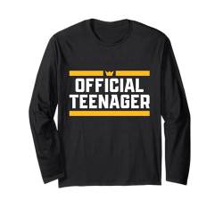 Offizielles Geschenk zum 13. Geburtstag, Teenager, 13 Jahre alt Langarmshirt von 13 Year Old Boy Girl Gift Teenager