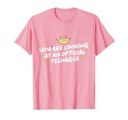 Offizielles Teenager-Geschenk zum 13. Geburtstag, 13 Jahre alte Mädchen T-Shirt von 13 Year Old Boy Girl Gift Teenager