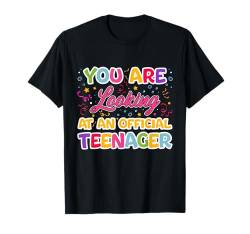 Offizielles Teenager-Geschenk zum 13. Geburtstag, 13 Jahre alte Mädchen T-Shirt von 13 Year Old Boy Girl Gift Teenager