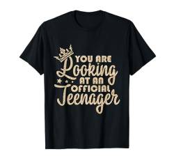 Offizielles Teenager-Geschenk zum 13. Geburtstag, 13 Jahre alte Mädchen T-Shirt von 13 Year Old Boy Girl Gift Teenager