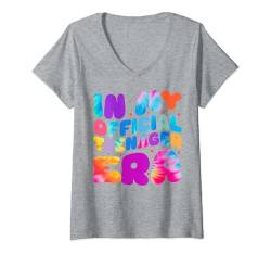 Damen In My Official Teenager Era – 13. Geburtstag T-Shirt mit V-Ausschnitt von 13th Birthday Quotes & Gifts