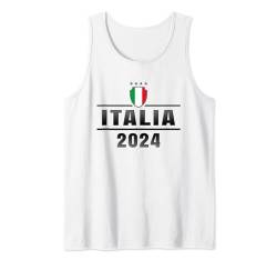 Italien Sport Vintage Männer Jungen Italien 2024 Tank Top von 2024 Italien Spielergeschenke Italien 2024
