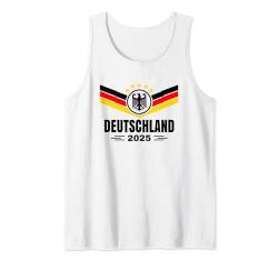 Deutschland-T-Shirt für Deutschland Retro-Jungen-Deutschland Tank Top von 2025 Deutschlandspieler Geschenke Deutschland 2025