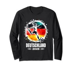 Frauen 2026 Deutschland Sport 2026 FrauenDeutschland Langarmshirt von 2026 Deutschlandspieler Geschenke Deutschland 2026