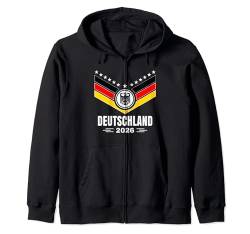 Sports Shirt für Jungen Männer Deutschland 2026 Deutschland Kapuzenjacke von 2026 Deutschlandspieler Geschenke Deutschland 2026