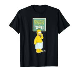 The Simpsons Homer Simpson Speak Up I’m Wearing A Towel T-Shirt von 20th Century Television