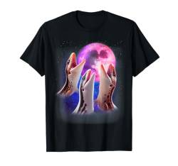 3 Skinks, die den Mond anheulen, lustiges Skink-Haustier, Liebhaber einer Echse T-Shirt von 3 Animals Howling At The Moon Shirt & Gifts