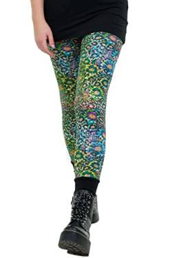 DREI Elfen Leggins Frauen Mädchen Damen Baumwolle Baumwolle Winter Sommer S flauschi Flower von 3Elfen