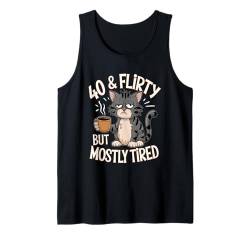 Funny 40th Birthday Celebration Forty Party 40 Geburtstag Tank Top von 40ter Geburtstag Outfit für Männer und Frauen