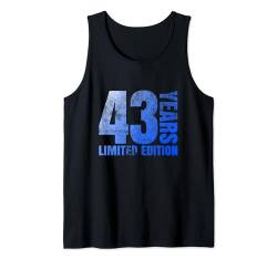 43 jahre alte männer geschenk 43 geburtstagsgeschenk für frauen Tank Top von 43 year old women gift 43th birthday gifts for men