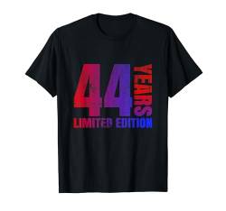 44 jahre alte männer geschenk 44 geburtstagsgeschenk für frauen T-Shirt von 44 year old women gift 44th birthday gifts for men