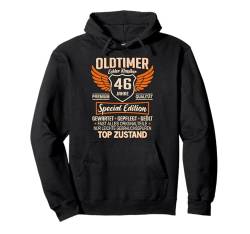 46. Geburtstag 46 Jahre Einzigartiger Oldtimer 46er Pullover Hoodie von 46 Jahre Mann Männer 46 Geburtstag Deko Geschenk