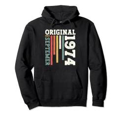 50. Geburtstag Geschenk Mann September Jahrgang 1974 Pullover Hoodie von 50. Geburtstag Geschenke September Jahrgang 1974