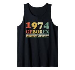 1974 Geboren Klassiker 50 Jahre Vintage Mann 50. B-Day Tank Top von 50.ter Geburtstag Geschenk Vintage 1974 Männer