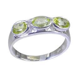 55Carat Natürlicher Peridot-Ring für Damen, August-Geburtsstein, handgefertigt, astrologisch, Größe 4, 5, 6, 7, 8, 9, 10, 11, 12 von 55Carat