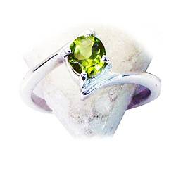 55Carat Natürlicher Peridot-Ring für Damen, August-Geburtsstein, handgefertigt, astrologisch, Größe 4, 5, 6, 7, 8, 9, 10, 11, 12 von 55Carat