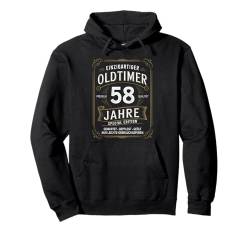 58. Geburtstag 58 Jahre Einzigartiger Oldtimer 58er Pullover Hoodie von 58 Jahre Mann Männer 58 Geburtstag Deko Geschenk