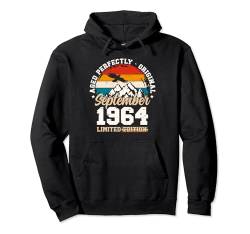 60. Geburtstag Geschenk Mann September Jahrgang 1964 Pullover Hoodie von 60. Geburtstag Geschenke September Jahrgang 1964