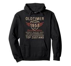 66. Geburtstag Mann Oldtimer Dezember Jahrgang 1958 Lustig Pullover Hoodie von 66. Geburtstag Dezember Jahrgang 1958 Vintage