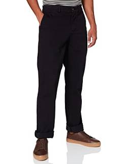 7 For All Mankind Herren Slimmy Chino Tap. Luxe Performance Sateen Black Hose, Black, 29W 30L EU von 7 For All Mankind