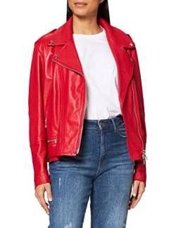 7 For All Mankind Womens Moto Jacket Blazer, Red, S von 7 For All Mankind