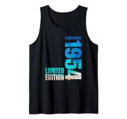 70. Geburtstag Geschenk Mann September Jahrgang 1954 Tank Top von 70. Geburtstag Geschenke September Jahrgang 1954