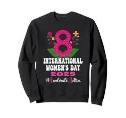 Internationaler Frauentag 2025 Shirt Accelerate Action IWD Sweatshirt von 8 March Womens Day 2025 #Accelerate_Action Gifts