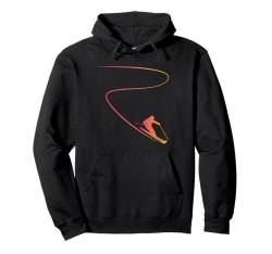 Ski 90er 80er Ski Outfit Retro Skifahren Pullover Hoodie von 80s 90s Ski Bekleidung für Frauen Männer