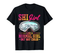 Ski 90er 80er Ski Outfit Retro Skifahren T-Shirt von 80s 90s Ski Bekleidung für Frauen Männer