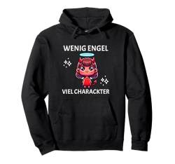 LUSTIGE SPRÜCHE FRAUEN SARKASTISCH Pullover Hoodie von 99% ENGEL ABER PUHH