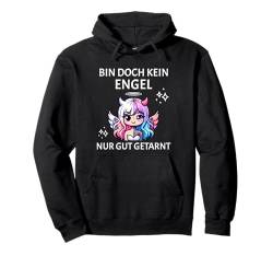 LUSTIGE SPRÜCHE FRAUEN SARKASTISCH Pullover Hoodie von 99% ENGEL ABER PUHH