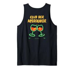 CLUB DER APEROLIKER - RETRO VINTAGE SPRITZ CLUB - BACKPRINT Tank Top von A SPRITZ SHOP - OFFICIAL SPRITZ CLUB SINCE 1919