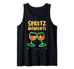 SPRITZ MOMENTS X NEW RETRO VINTAGE SPRITZ CLUB - FRONTAL Tank Top von A SPRITZ SHOP - OFFICIAL SPRITZ CLUB SINCE 1919