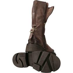 A.S.98 - Airstep Stiefelette A94307, Glattleder, Braun, Damen EU 41 von A.S.98