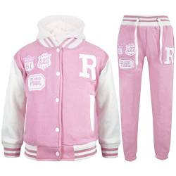 A2Z 4 Kids Baseball Trainingsanzug B.B Kapuzenpullover Mit - B.B Tracksuit Baby Pink 9-10 von A2Z 4 Kids