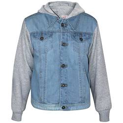 A2Z 4 Kids Kinder Jungen Denim Jacken Hellblau - Boys Denim Jacket JK15 Light Blue._5- von A2Z 4 Kids