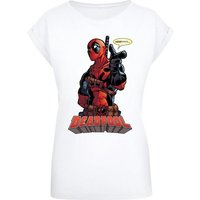 ABSOLUTE CULT T-Shirt ABSOLUTE CULT Damen Ladies Deadpool - Hey You T-Shirt (1-tlg) von ABSOLUTE CULT