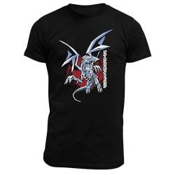 ABYstyle - YU-GI-Oh! T-Shirt Dragon weiß, Schwarz , M von ABYSTYLE