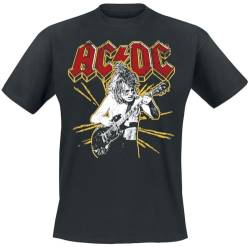 AC/DC Back in Black Männer T-Shirt schwarz 4XL 100% Baumwolle Band-Merch, Bands, Nachhaltigkeit von AC/DC